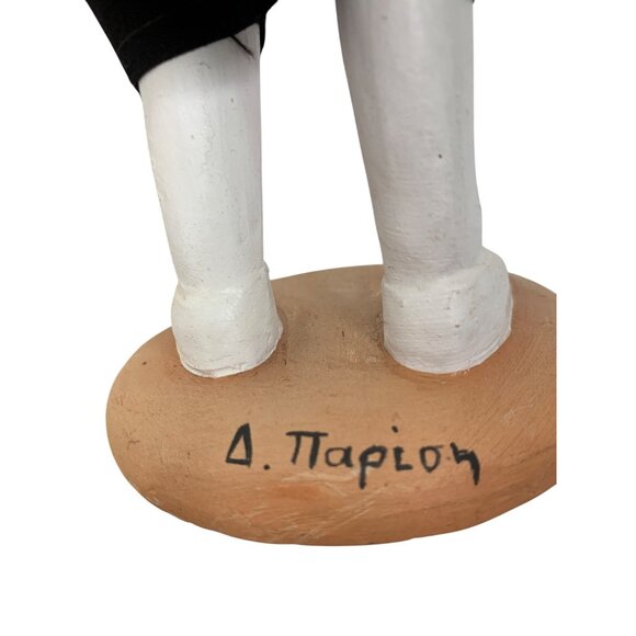 VTG Handmade Greek Traditional Attire Folk Art Dolls 13" Set C10527 - Picture 2 of 8